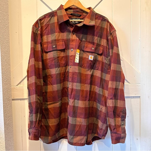 Carhartt Plaid Flannel Loose Fit - Picture 1 of 4